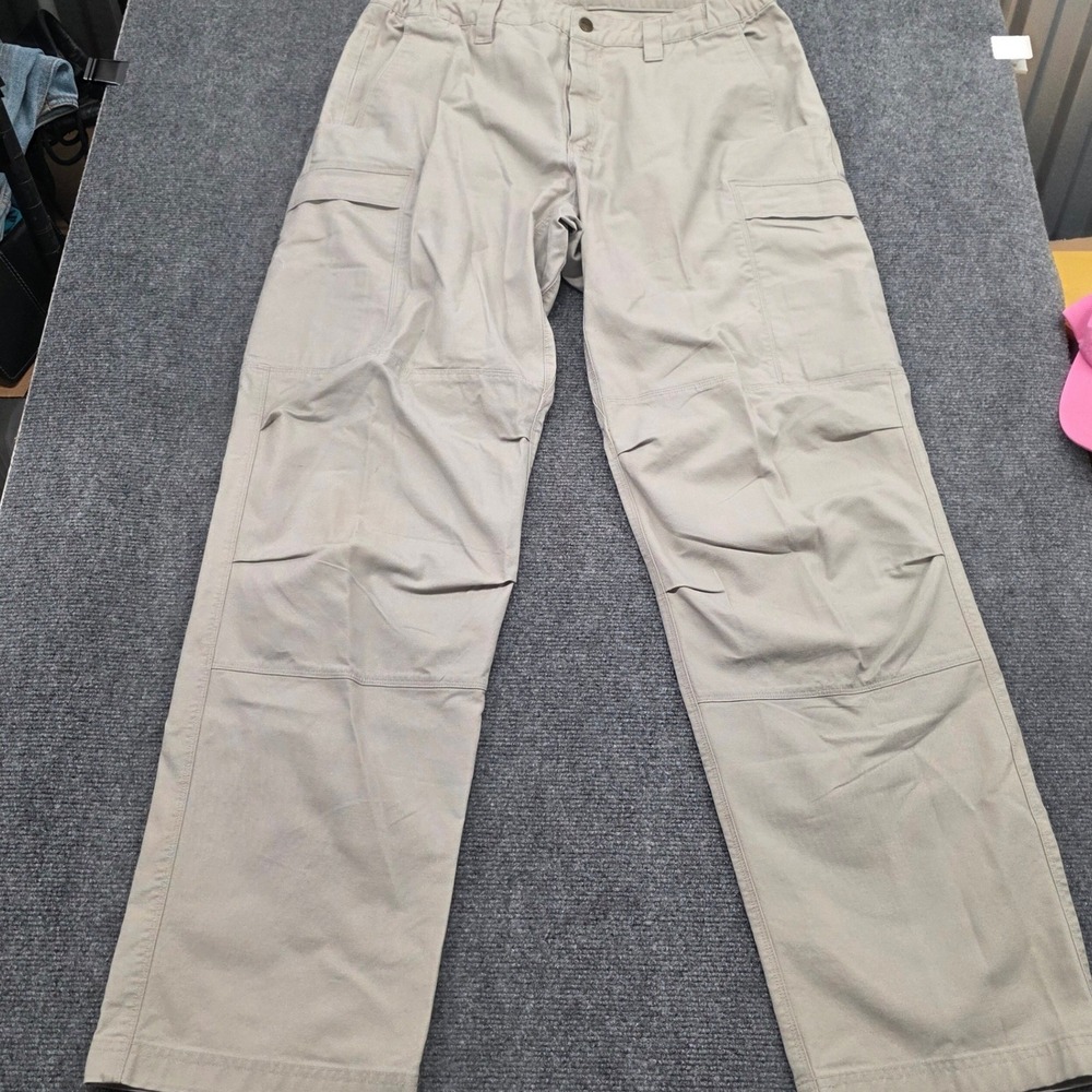 Vertx Mens Tan Tactical Cargo Pants Size 36x34 Khaki Cotton Lycra Blend